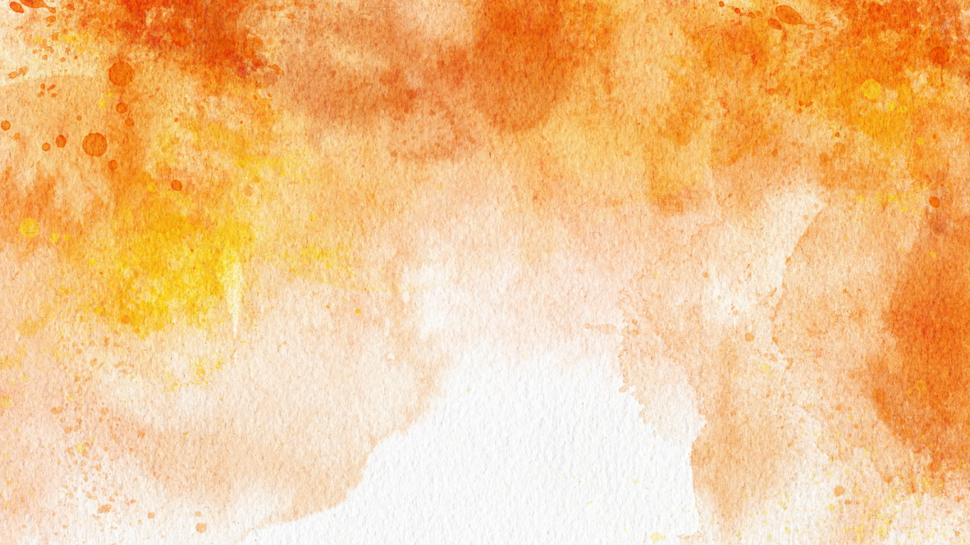 Aquarell orange